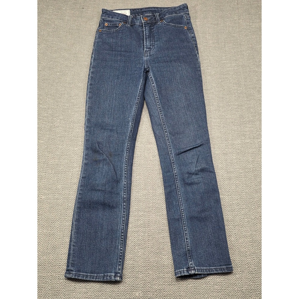 GAP Vintage Slim Sky High Jeans Dark Wash Denim Women Size 24 Short
